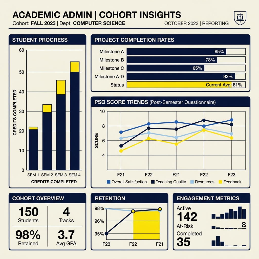 Institutional Cohort Dashboard