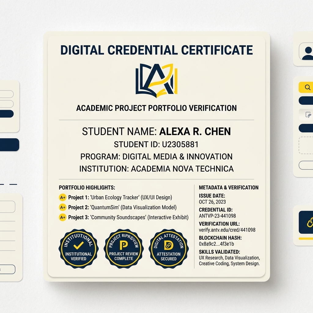 Credential Artifact Card